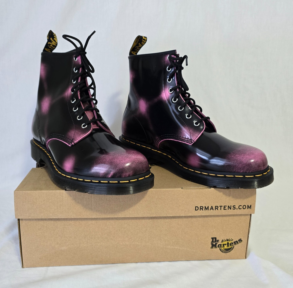 Dr. Martens Unisex 1460 Arcadia Fashion Boot, Pink, 13 US Women